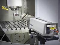 Illustration of on site laser machine tool calibration